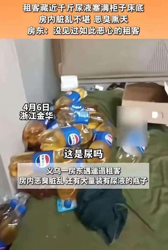 【深度复盘】义乌二房东亲历「人体排泄物囤积」事件:一场地狱级租房惊魂的全流程技术解析 新闻